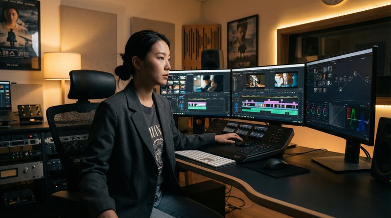 反差靓女专业视频剪辑教程