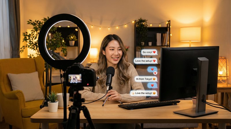 反差靓女视频直播互动